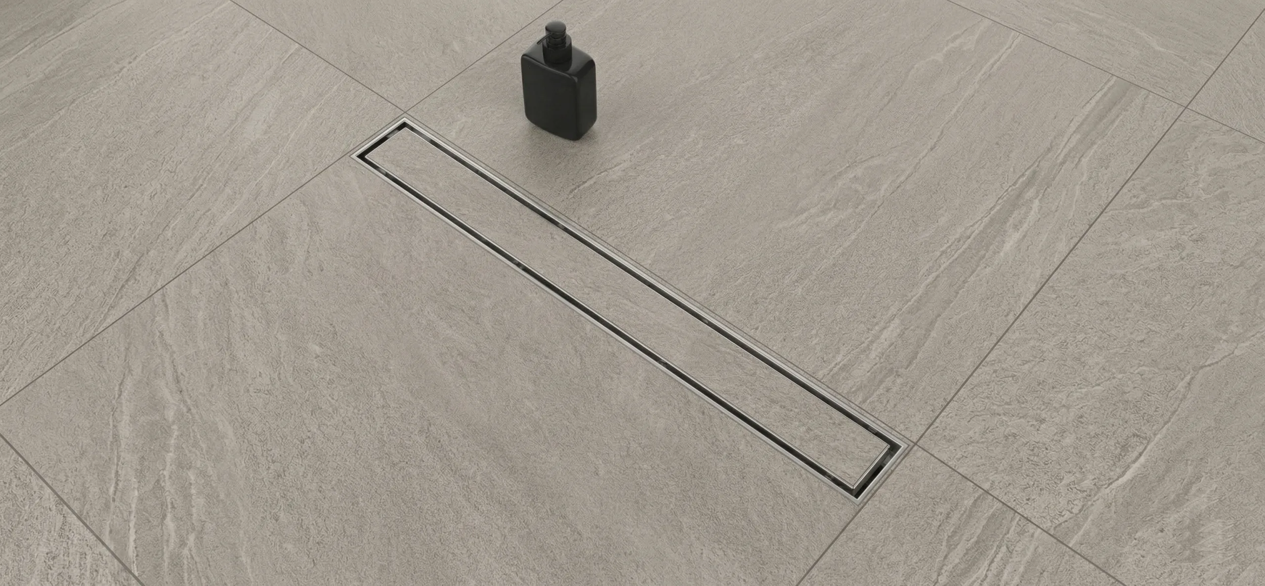 Rigolă duș faianțabilă din inox AISI 304 - Model Slim 53mm
